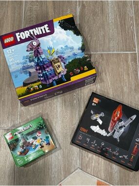 Lego sets - Fortnite, Minecraft, Spaceship